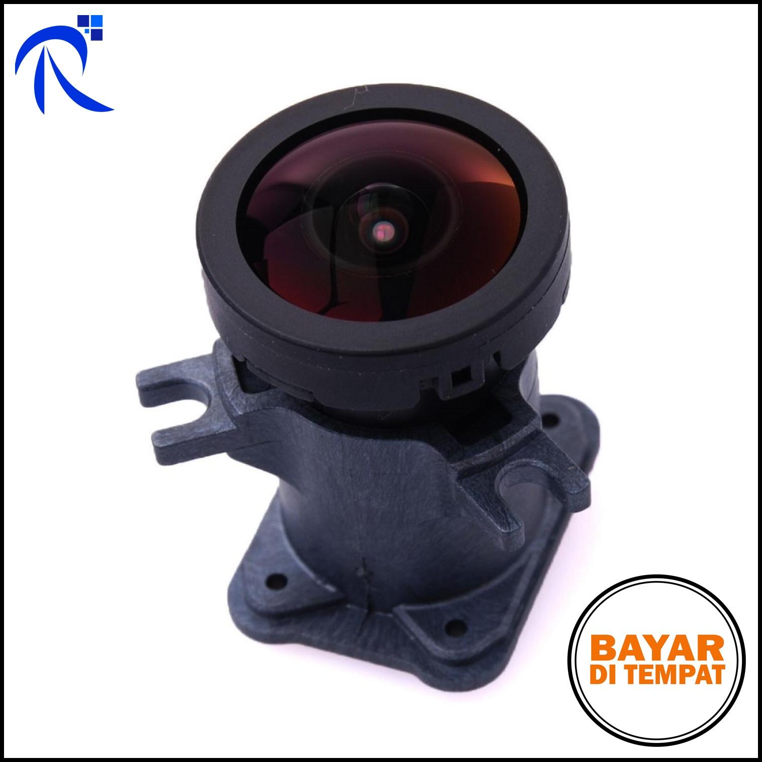 GoPro Lensa Replacement 1600W 170 Degree Wide Angle For Gopro Hero 3/3+/4 - Black / Hitam Lensa Pengganti Rusak Jangkauan pandang Jauh Berkualitas BISA COD !!