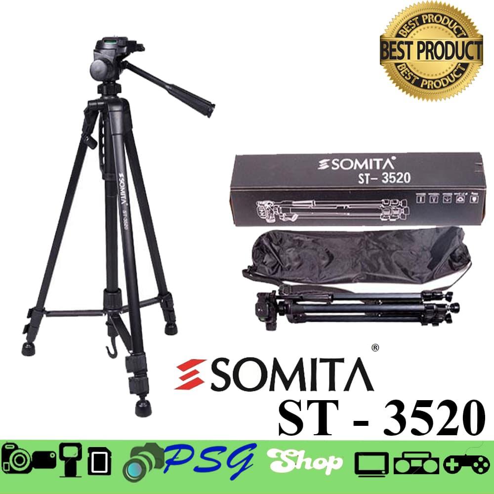 Tripod SOMITA ST 3520 Black untuk SLR Handycam