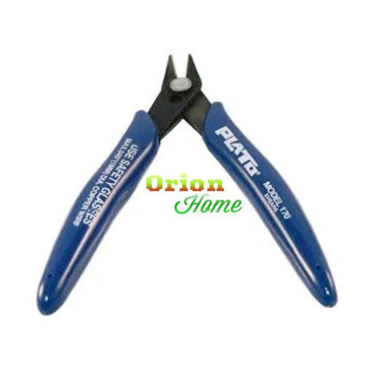 PLATO Tang Potong Mini kawat wire cutter for coil precoil alien kanthal nichrome - Tang potong vape merk PLATO