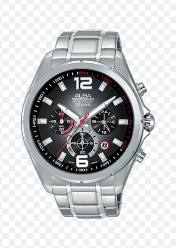 Alba AT3B53X1 Chronograph Men Dual Color Dial Stainless Steel Strap