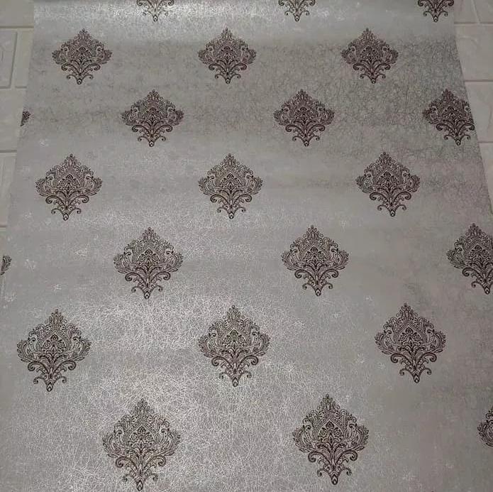 Wallpaper batik maroon 45cm x 10m