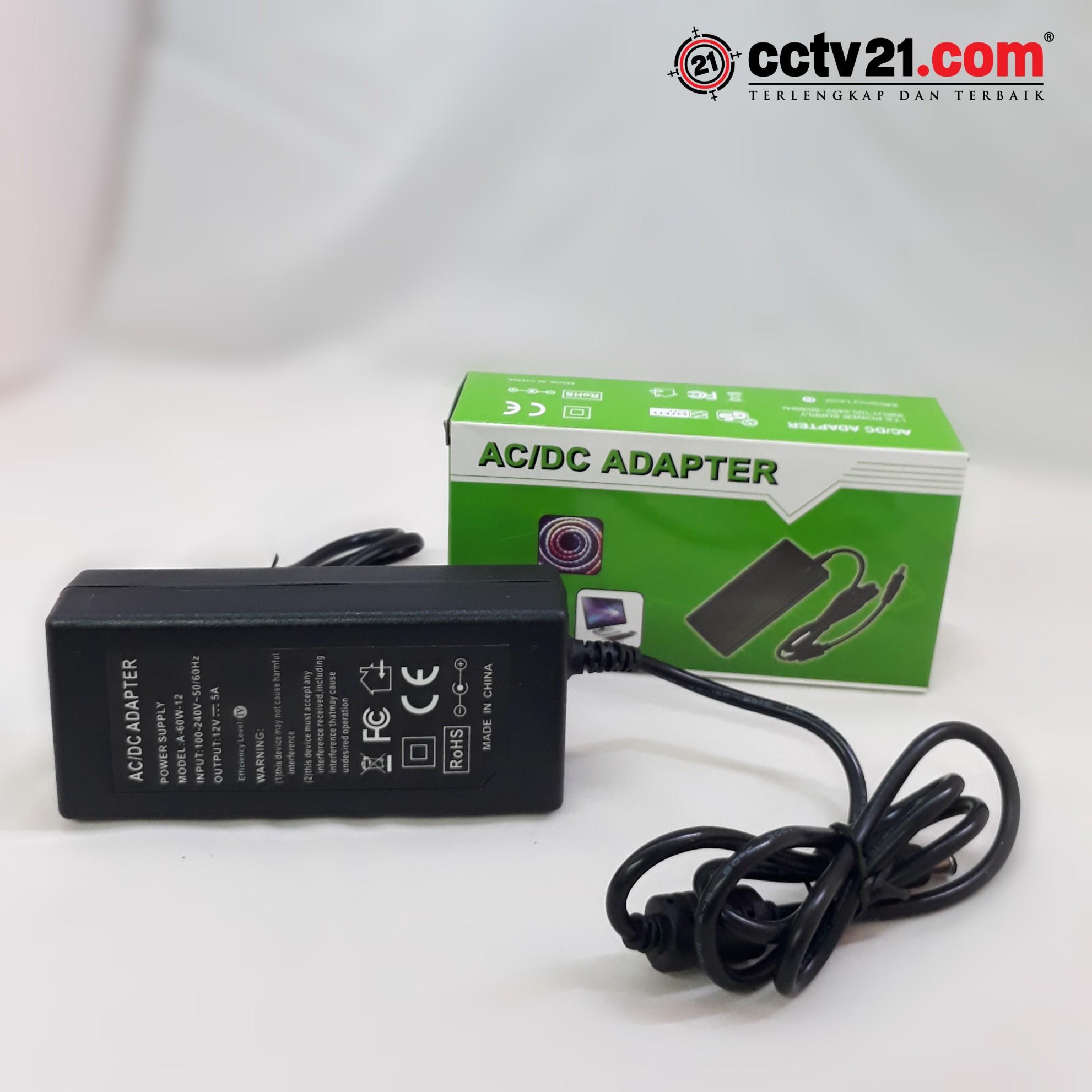 Jual Sistem Keamanan CCTV Terbaru Adaptor CCTV HD IP CAMERA DC 12V 5Ampere