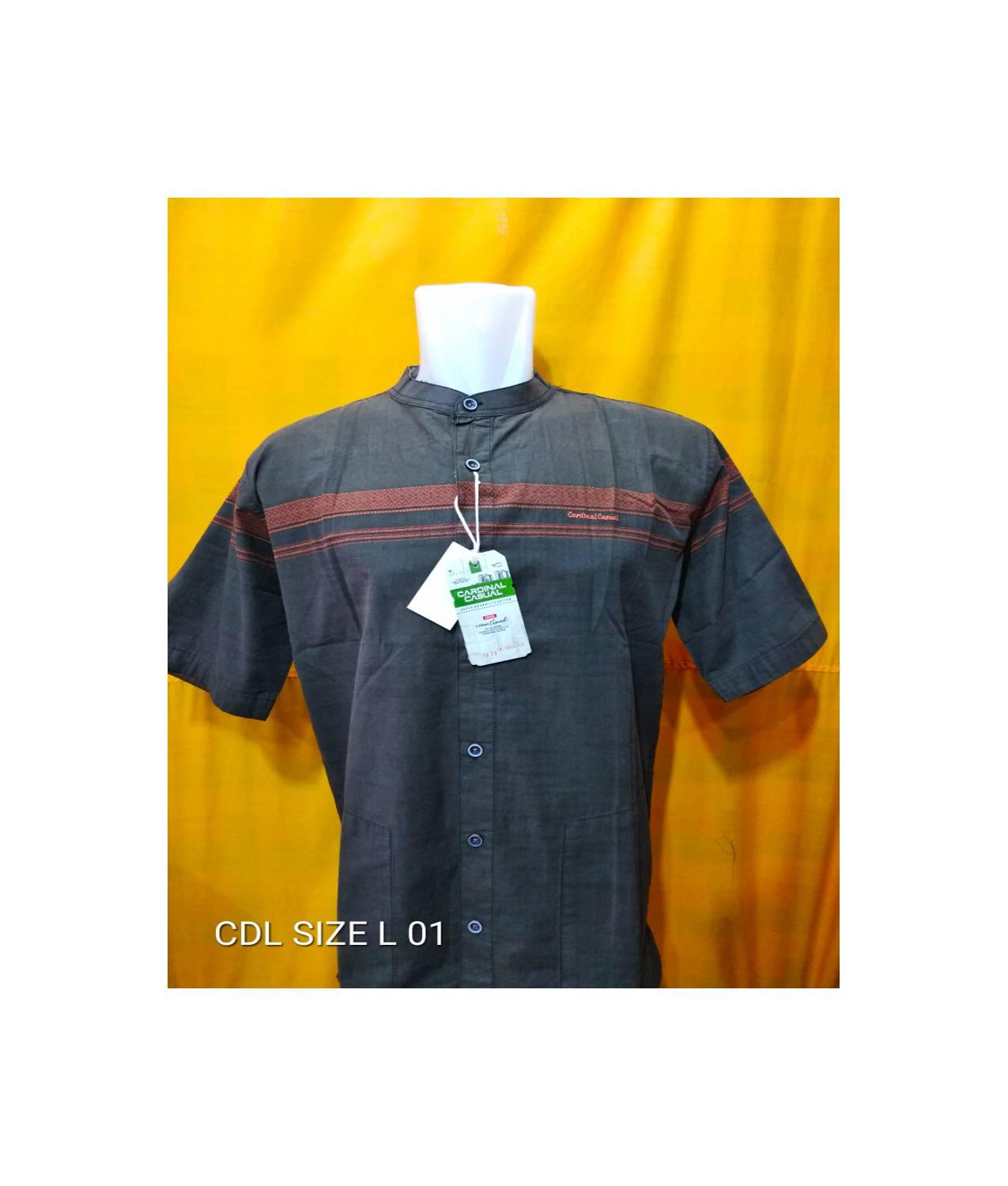 Baju Kemeja KoKo Cardinal Size L ORI