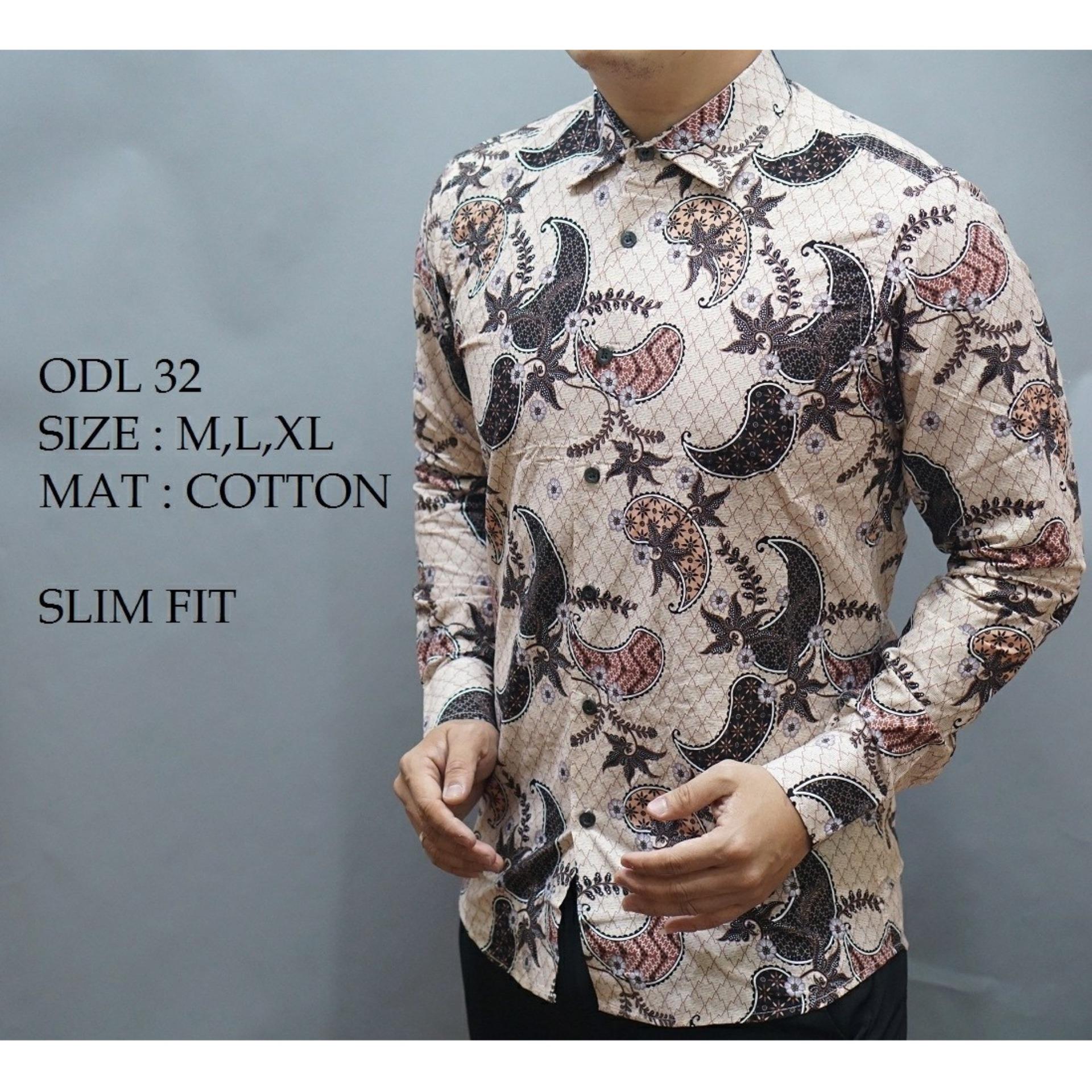 Kemeja Batik Slimfit - Elegan Exclusive - Batik Pria