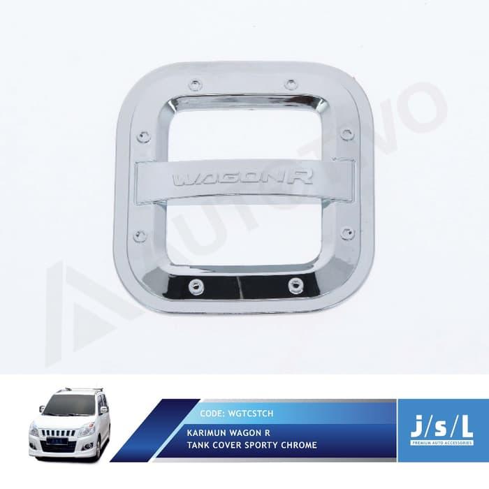 JSL Tank Cover Karimun Wagon R Cover Tutup Bensin Model Sporty