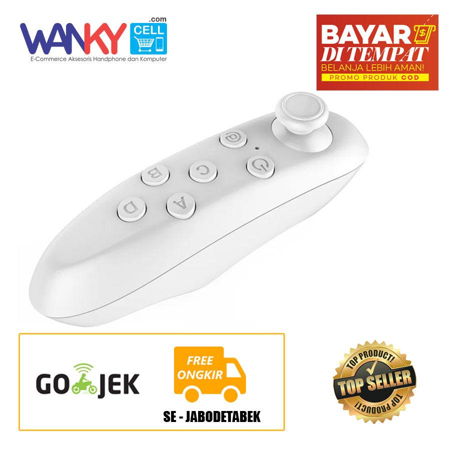 VR Box Bluetooth Remote Controller Gamepad Mini - Putih