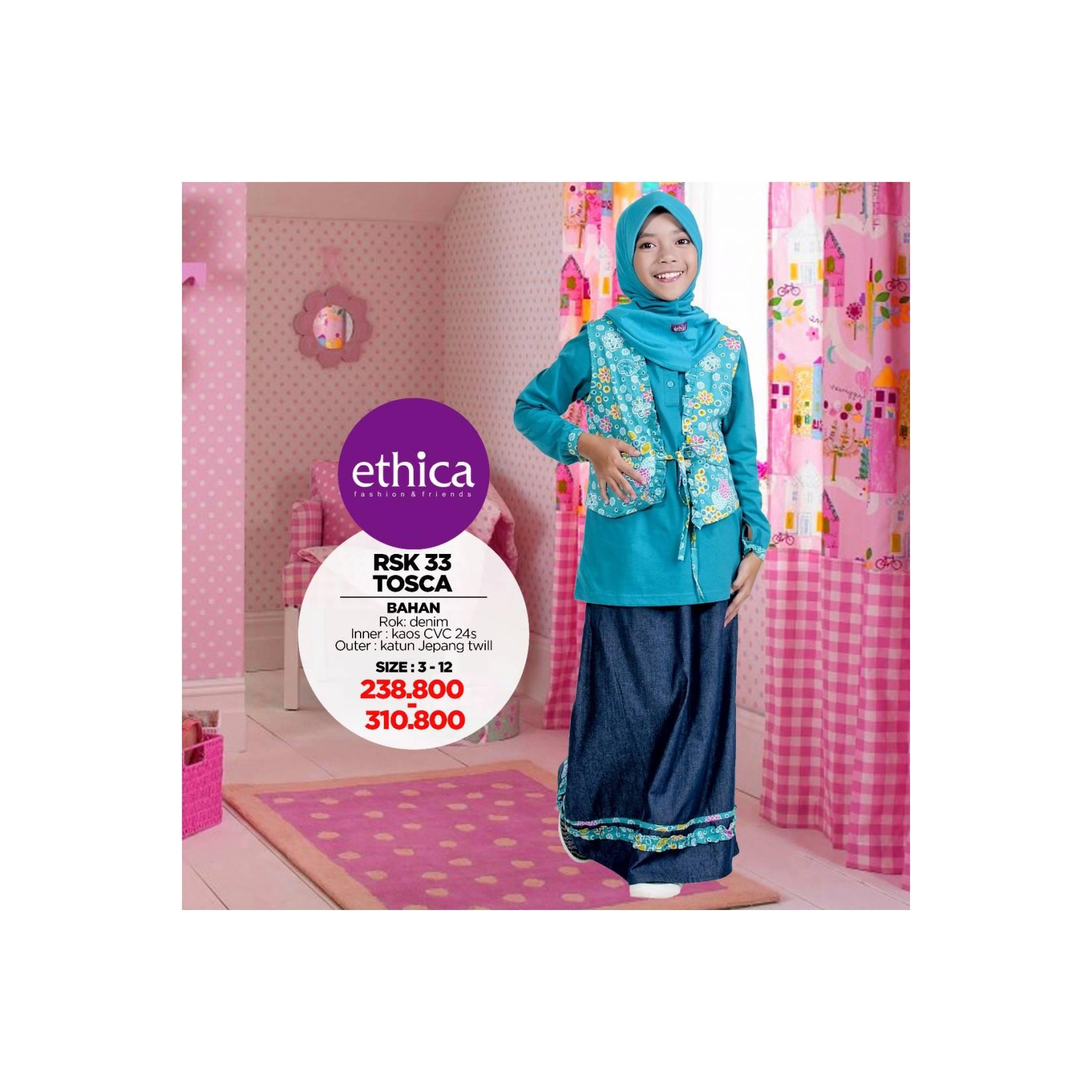 RSK 33 no 3/Ethica/setelan muslim anak - Ungu