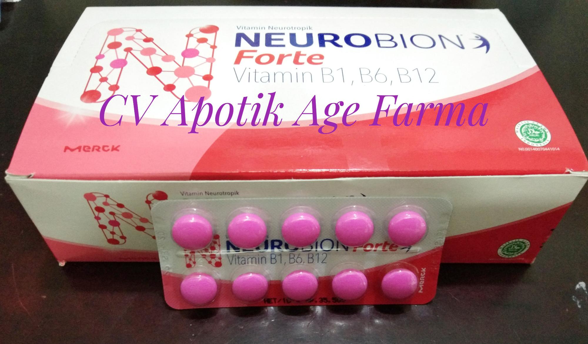 Neurobion Forte Tablet 2 Strip Daftar Harga Terbaru dan Terupdate Neurobion Forte Tablet Jual per strip 10 butir Merck
