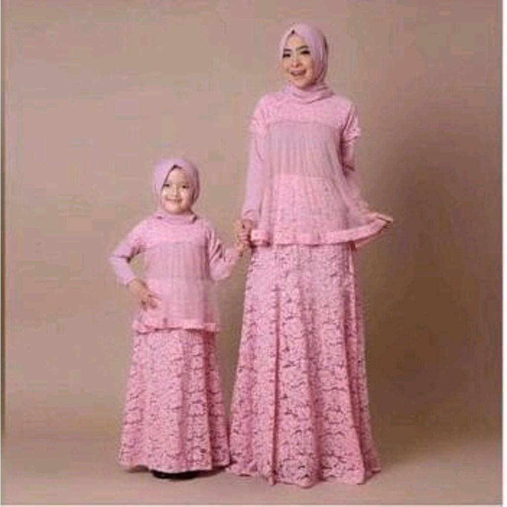 dandelia / MK WARDANI (rd) / couple mom & kid / couple ibu anak / dress ibu anak / maxi dress / fashion muslim / muslim wanita / muslim anak