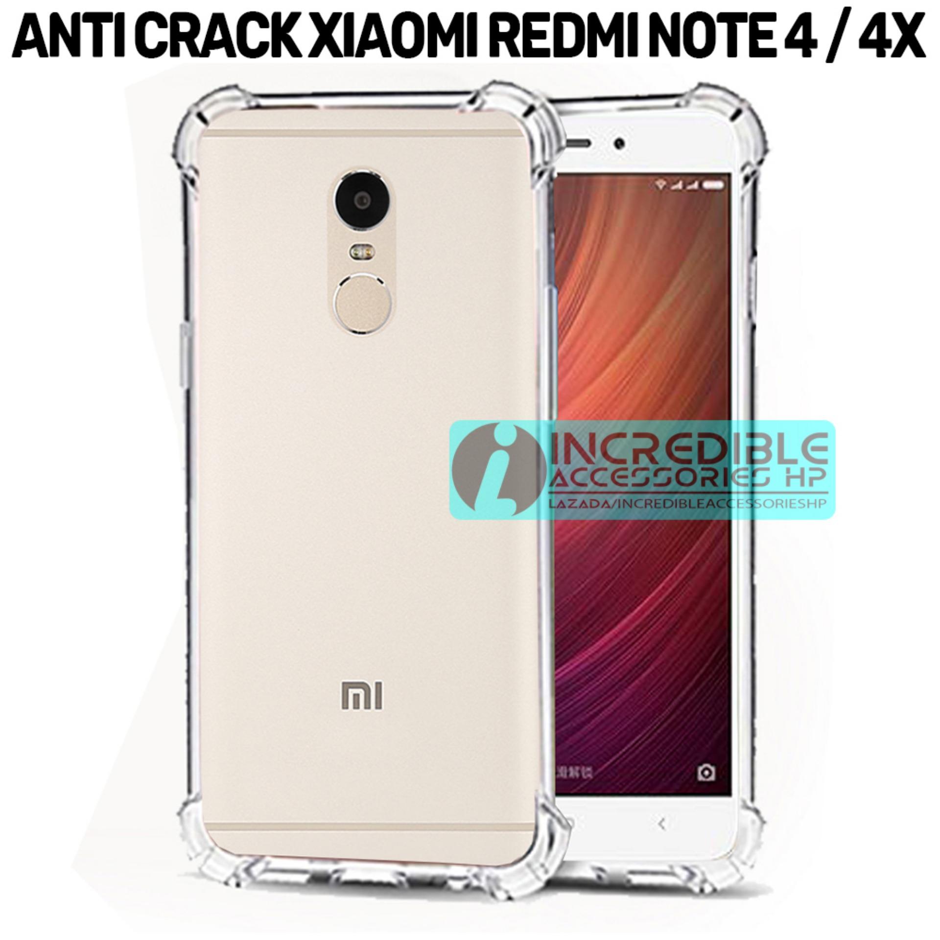 Softcase Silicon Anti Shock / Anti Crack Elegant Softcase for Xiaomi Redmi Note 4 Snapdragon - White Clear