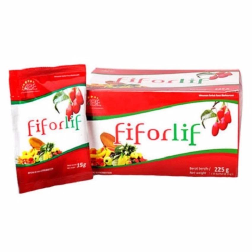 Fiforlif Detox 100% Asli - Pelangsing & Masalah Pencernaan - 15 Sachet