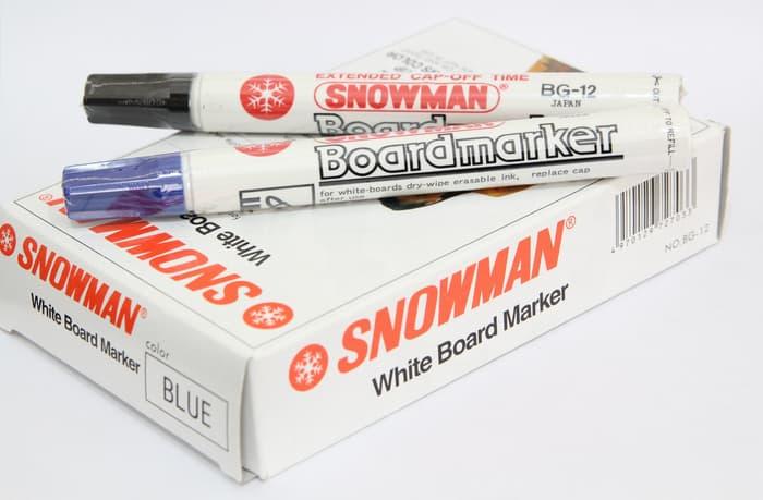 Spidol Snowman Warna Biru