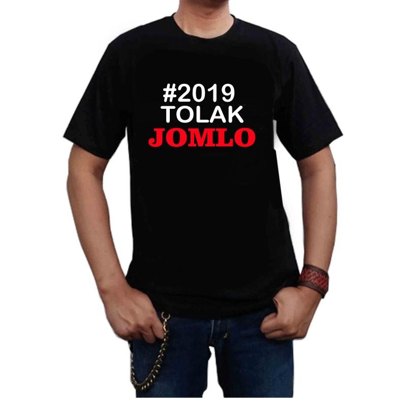 Kaos Distro terbaru Promo 2019 Tolak Jomlo Berkualitas Baju Murah Keren Lebaran Idul Fitri CDL22 CADEL Bandung Cotoon katun Combet Combed Murni Pakaian pria Kaos Nyaman Adem Sablon Lembut Plastisol Thailand karet Model Bandung Kekinian Keren Mejeng Bareng