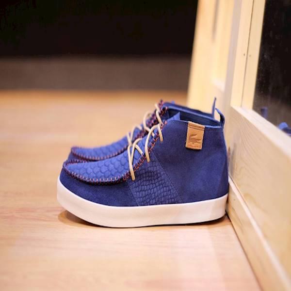 Sepatu Original LACOSTE Carnaby Retro RPM Navy