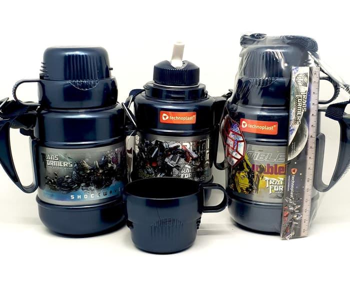 Botol minum anak karakter robot Besar 700 ml sedotan tali panjang / Gelas anak body isi air/ botol minum plastik / termos/ souvenir / gelas anak / botol minum anak terbaru / botol minum anak bagus / botol minum anak sekolah / gelas minum anak sekolah / ge
