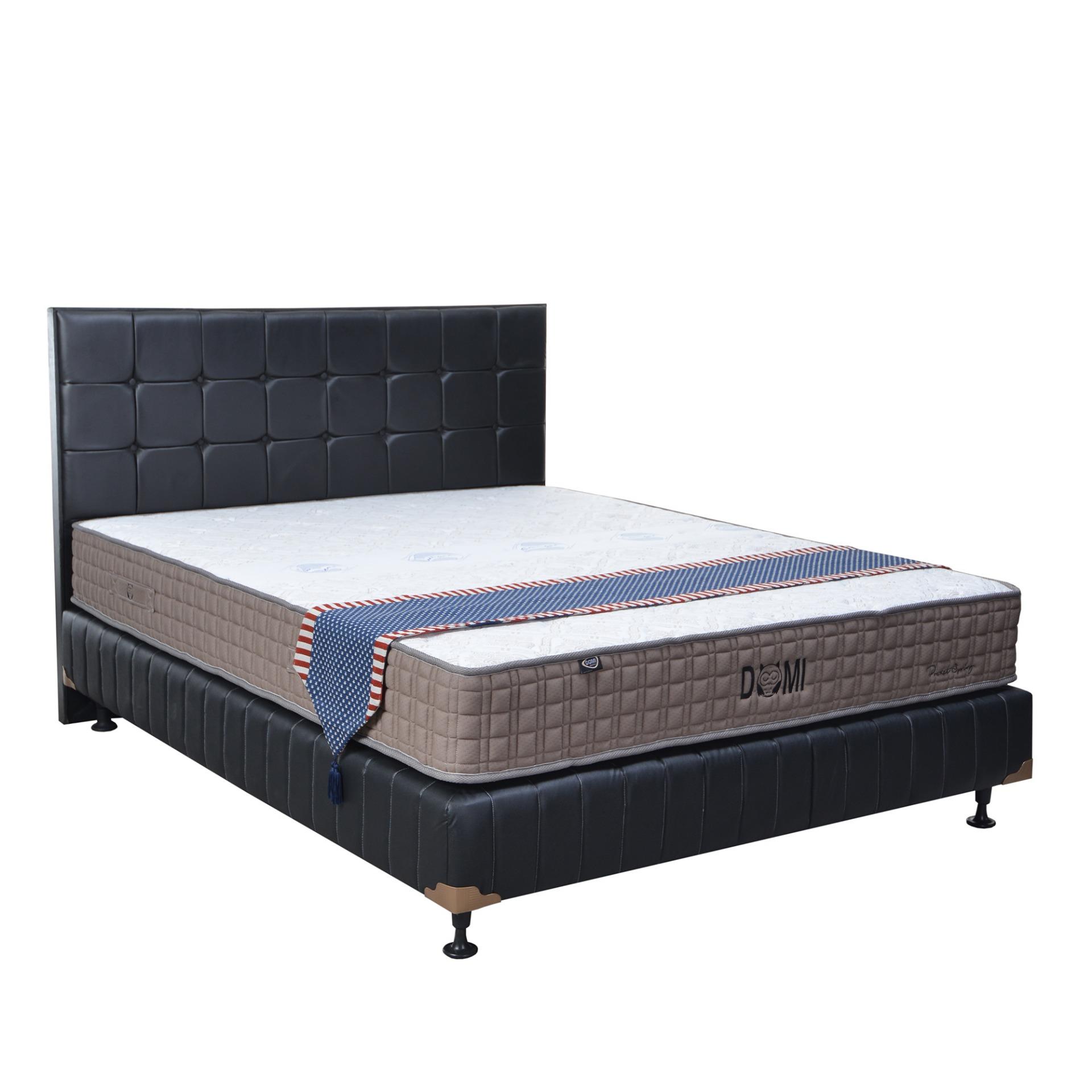 Quantum Springbed Domi Argos (Pocket Spring) Size 100 x 200 Divan Kent HB Sydney - Full Set - Khusus Jabodetabek