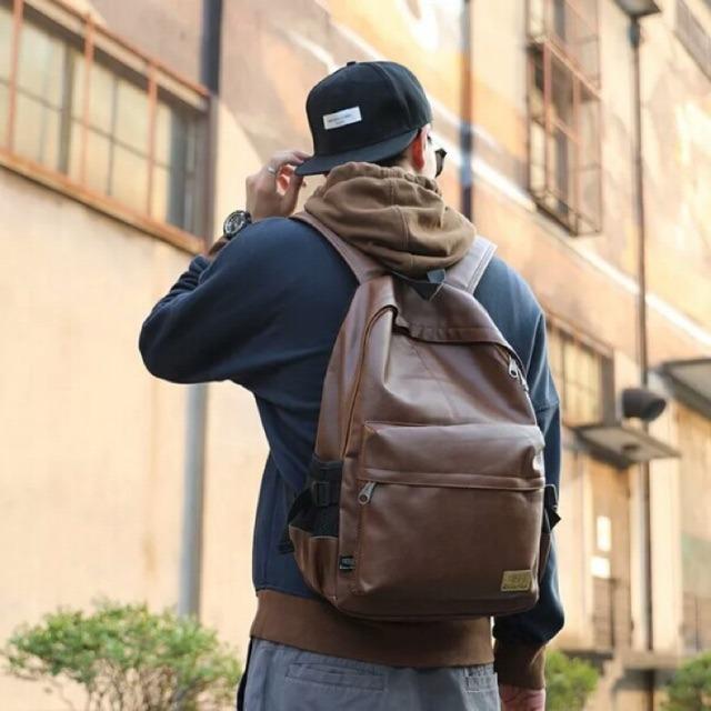 Ransel / Tas Punggung / Backpack Leather For Men