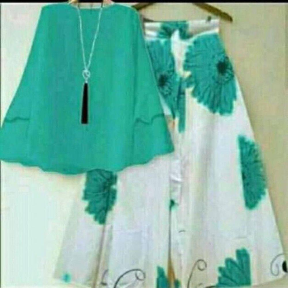 STELAN KULOT MATAHARI TOSCA BLOUSE TOSCA FLAT di lapak naomiproject naomi_project