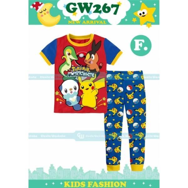 Stelan Anak GW 267F Pokemon Black n White