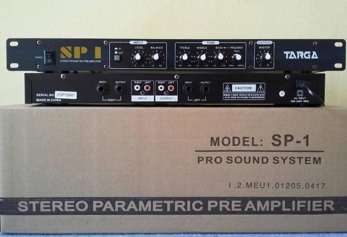 TARGA SP 1 Stereo Parametric Pre Amplifier AC220 volt