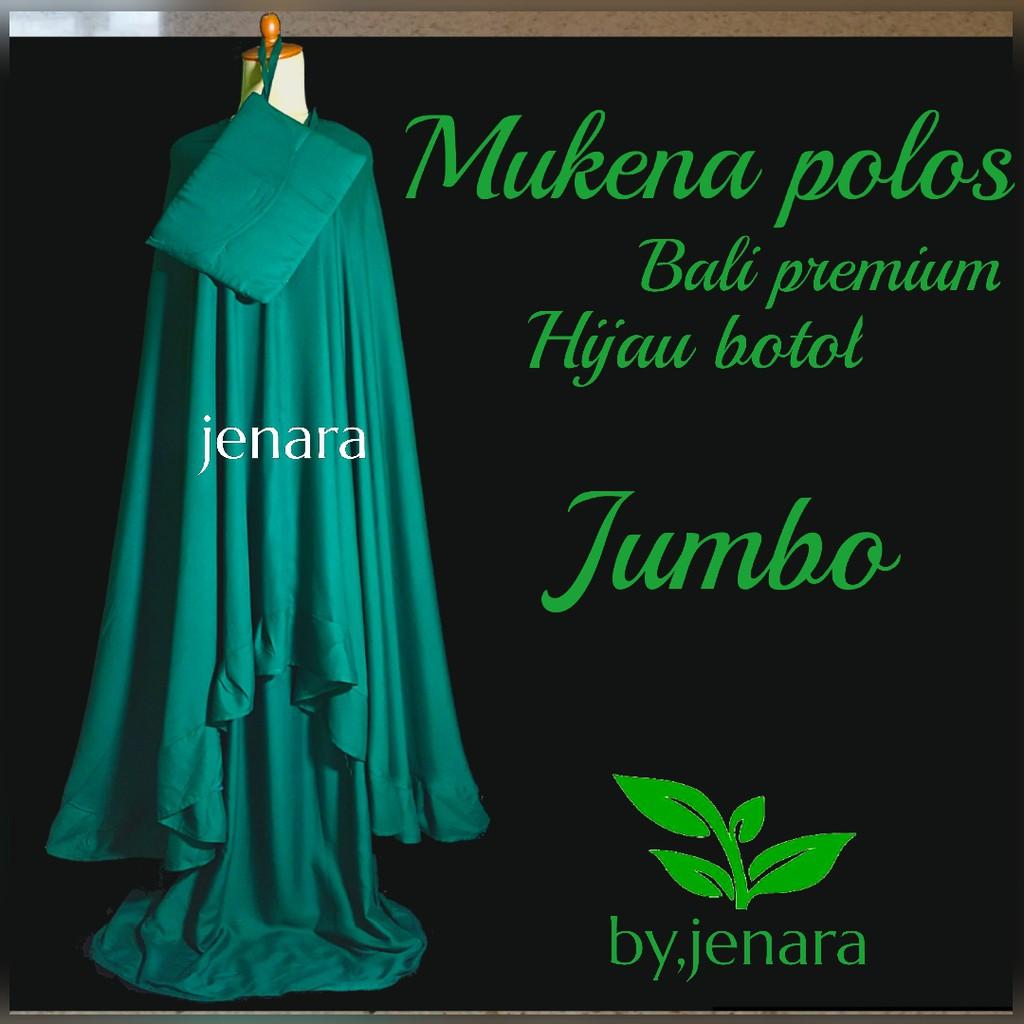 Mukena Bali Jenara Ijo Botol Gamis Baju Muslim Wanita Syari Jumbo Model Terbaru Harga Promo