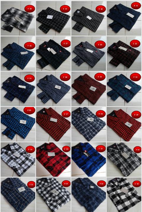 Sedang Diskon!! Kemeja Flanel Grosiran....!!! - ready stock