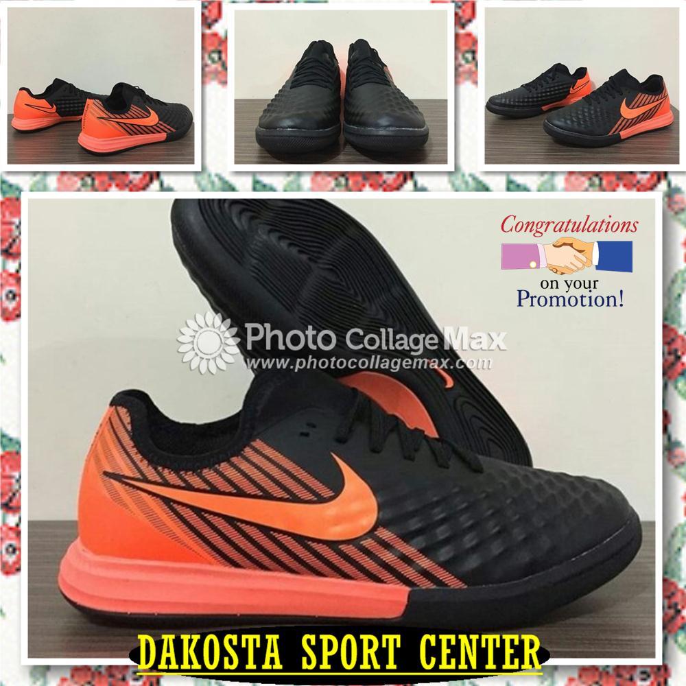 SEPATU FUTSAL MAGISTA X FINALLE II DARK ORANGE IC