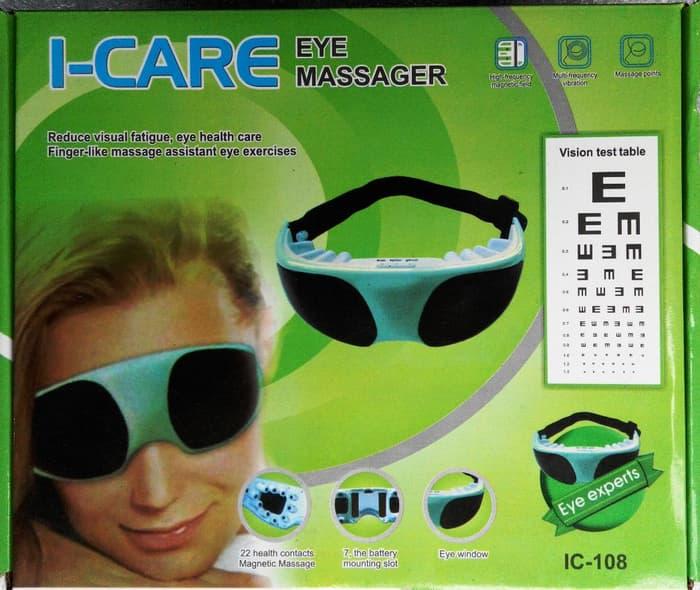 I Care Massager Alat Pijat Mata Minus Mata Lelah/Therapi Mata/Reflexy Mata/