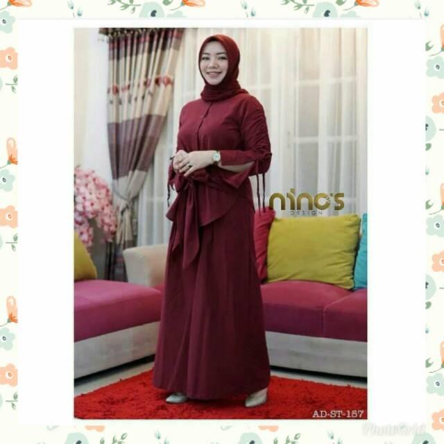 ANGELINA SET HS - warna hijau