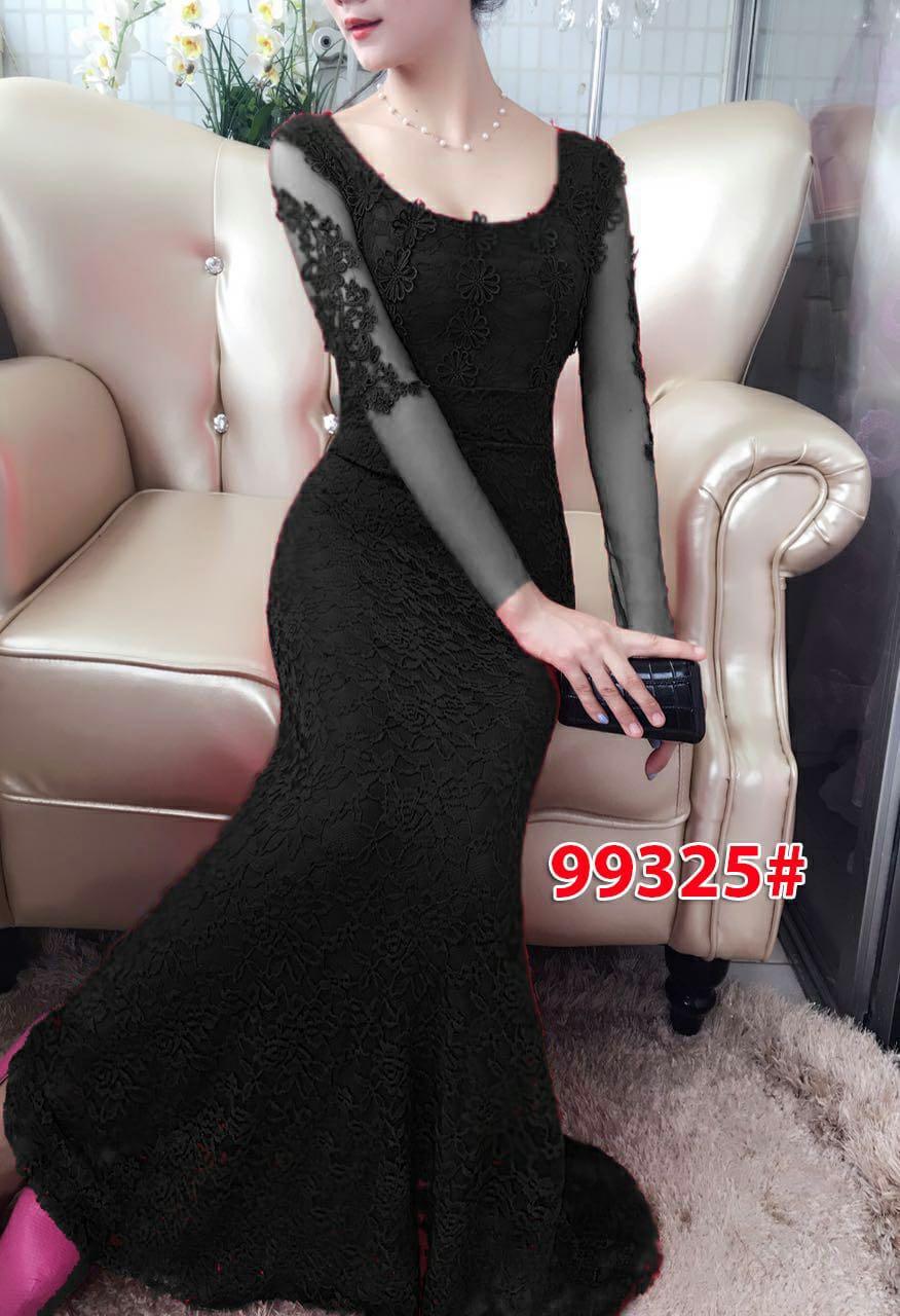99325# baju pesta brokat / baju pesta import / gaun pesta import / longdress fashion import