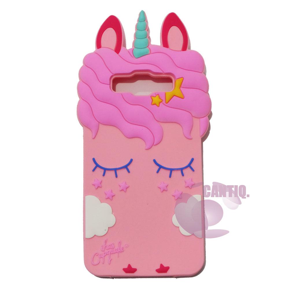 Icantiq Softcase 4D Samsung Galaxy Grand Prime G530 Silicone 3D Unicorn / Silicone Samsung Grand Prime / Soft Case / Case Unik / Silikon Boneka - Kuda Bertanduk