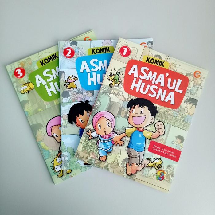 TBIJ - Komik Asmaul Husna - Gema Insani GIP - Buku Anak