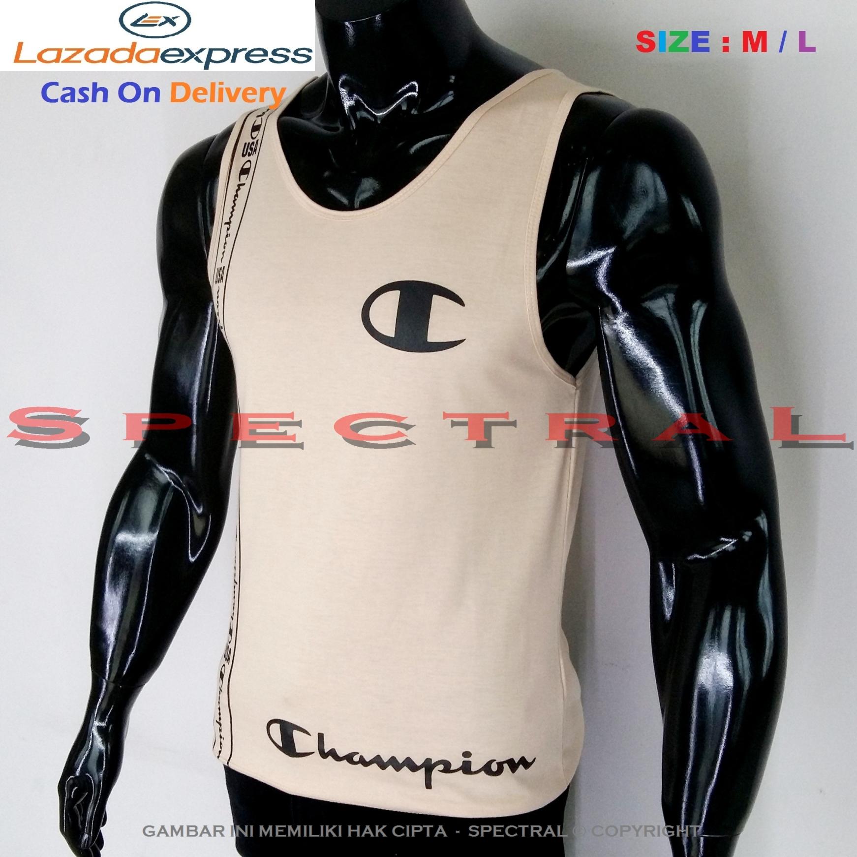 Spectral – Singlet Champion M / L Soft Cotton Combed 30s Cream