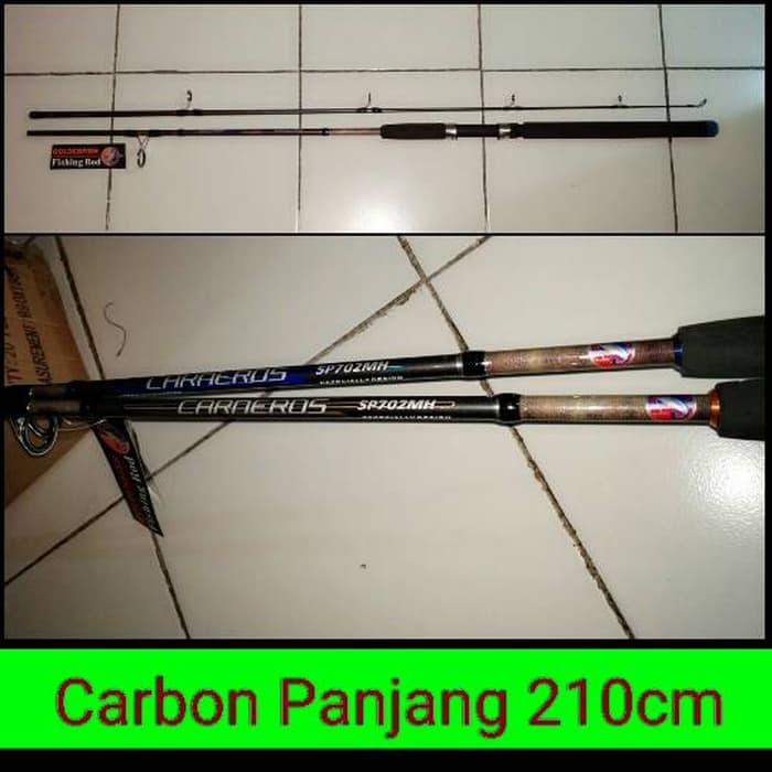 HARGA SPESIAL!!! Joran Golden Fish CARNEROS 210cm Bahan Carbon - XgXb3i