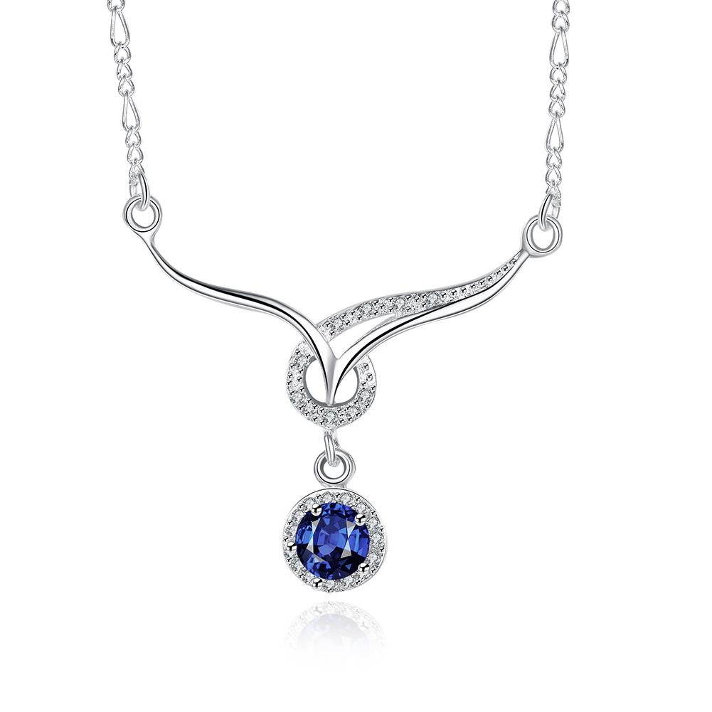 Bella & Co. Necklace LKNSPCN482 Aksesoris Perhiasan Kalung Lapis Silver