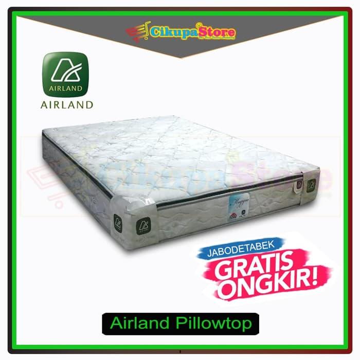 PROMO FREE ONGKIR !! Spring Bed Kasur Matras Airland Pillowtop 160x200 - Khusus Area JABODETABEK