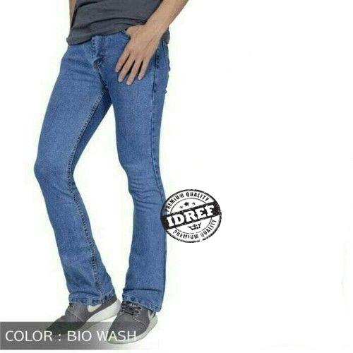 Idref Celana Panjang Jeans Pria Cutbray Premium