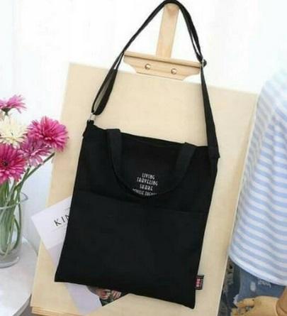 Tas Wanita Tote/ Tas Tote Model Korea Best Seller / Tote Bag 2 In 1