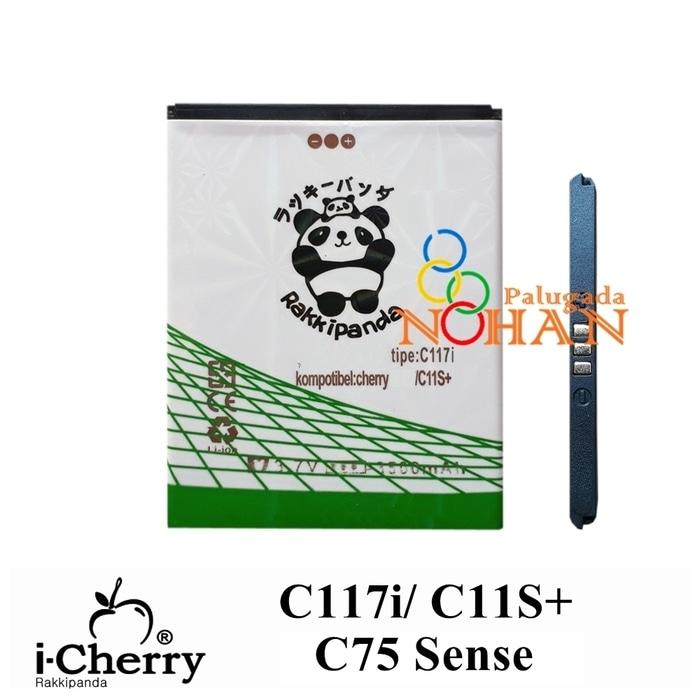 Rakkipanda Original Baterai i cherry C117i C75 Sense C11S Plus Double Power Battery