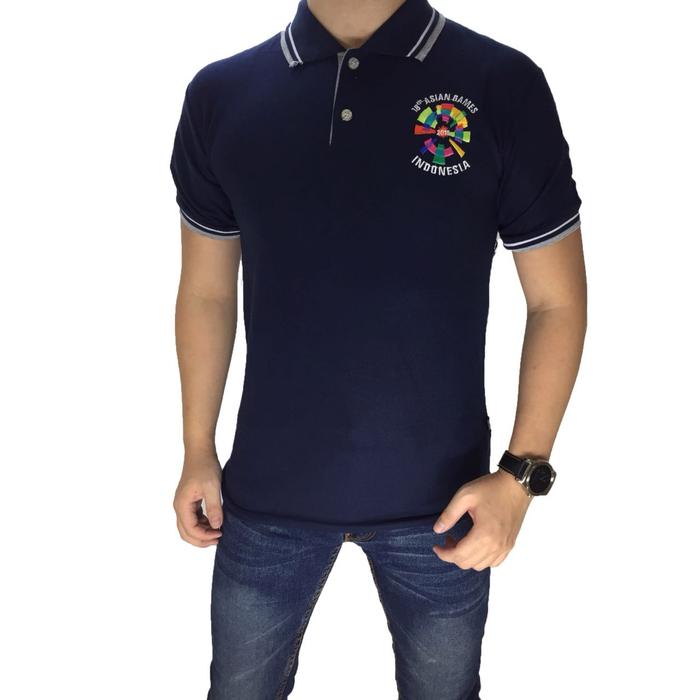 Kaos Asean Games 2018 -Kaos Asian Game 2018 Lengan Pendek -Kaos Polo Asean Game -T-shirt Polo Jakarta Palembang Termurah