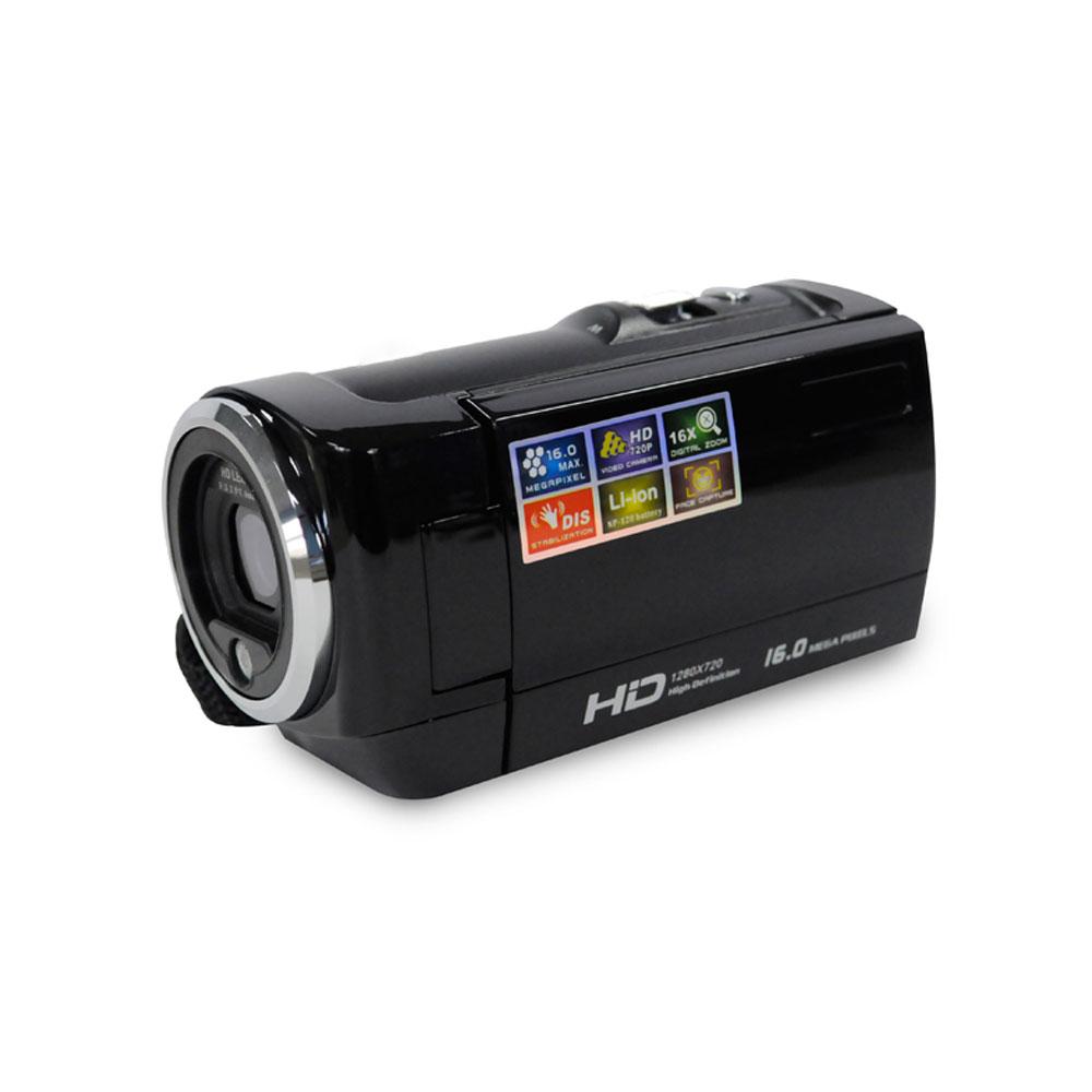 Kamera Video Kamera HD Portable 2.7 LCD 720 P Deteksi Wajah Lensa