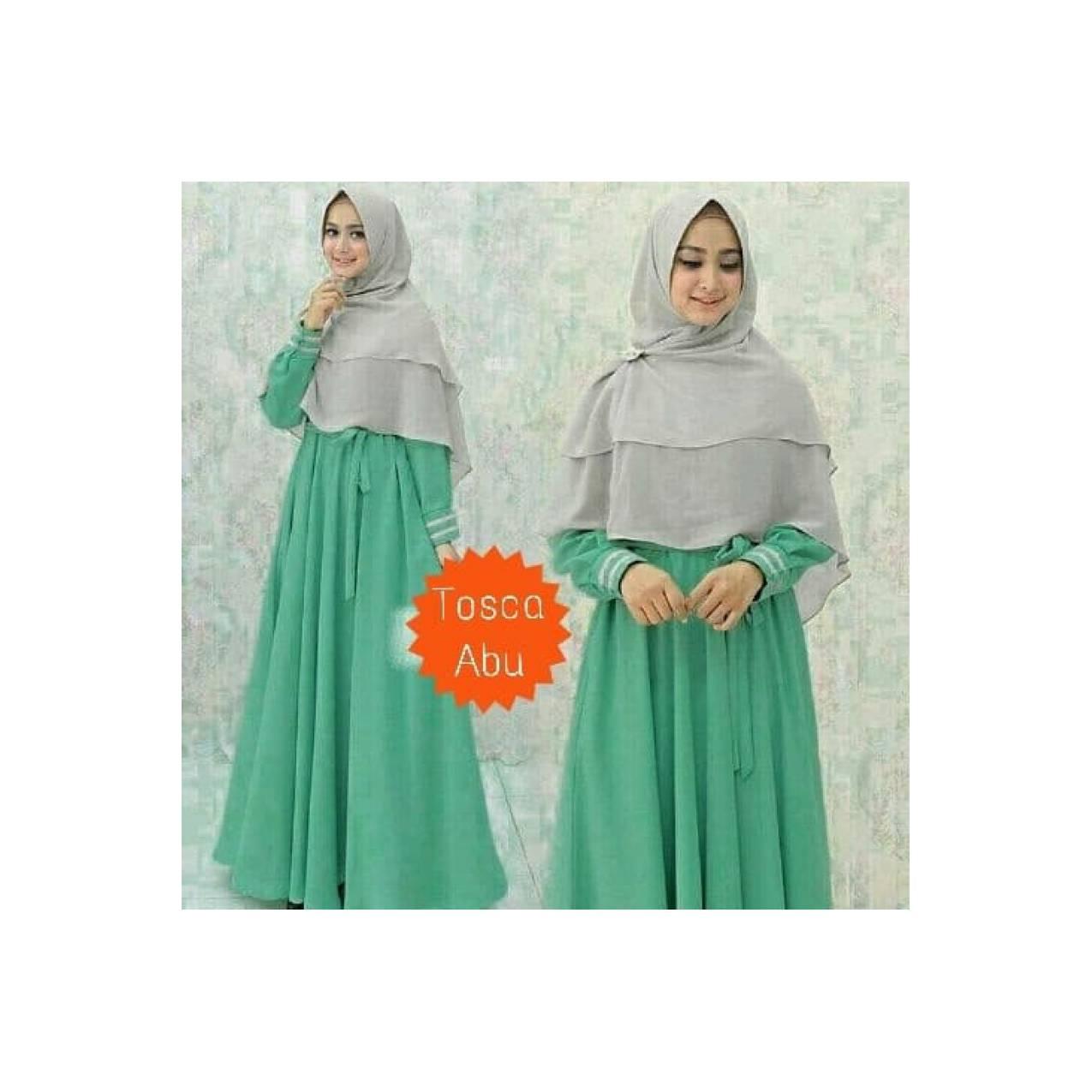 baju muslim pesta gamis yunmina aneka warna 2 dress maxi hijab trendy
