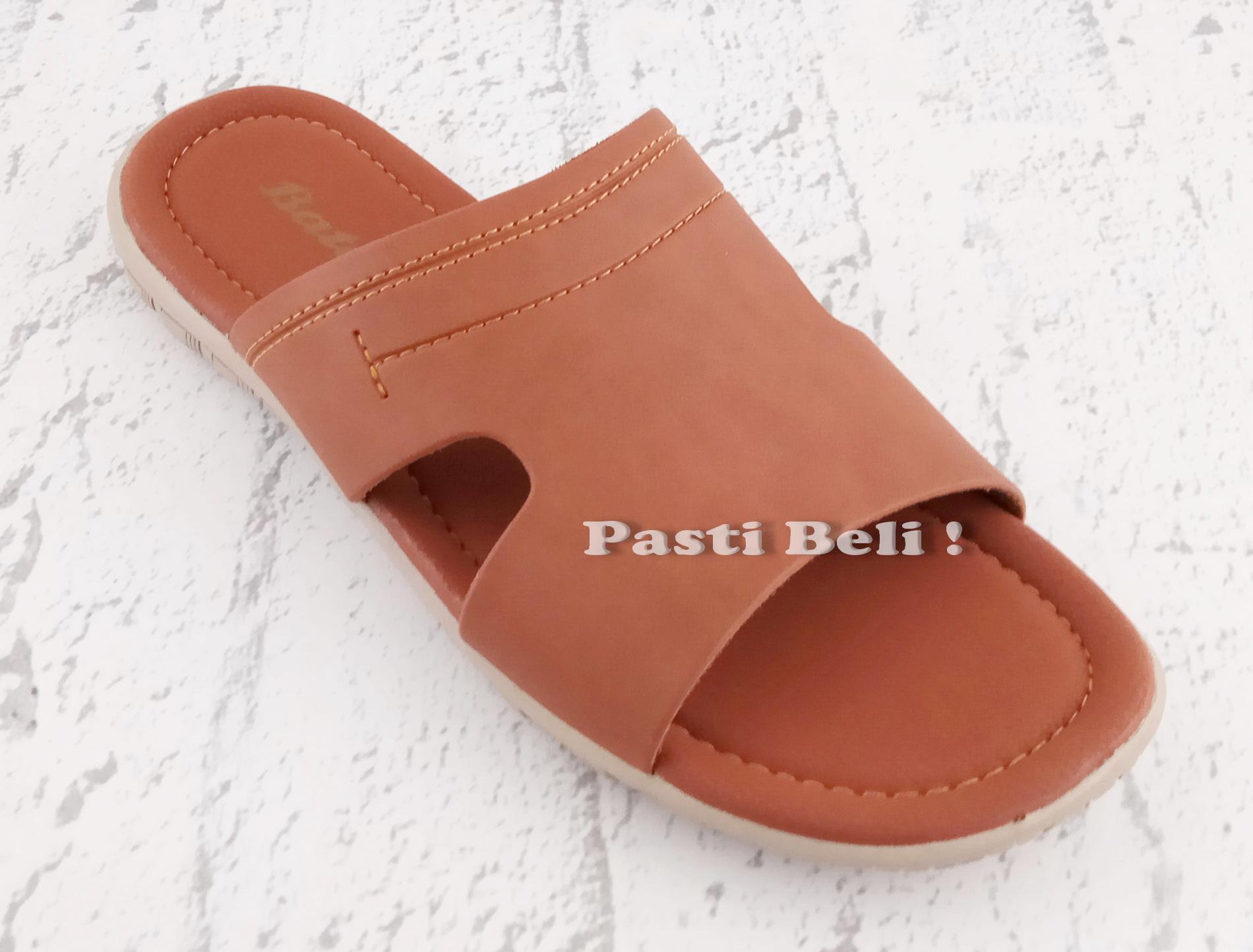 Bata Sandal Kulit Pria Keren (NEW ARRIVAL 2018) - 871-3305