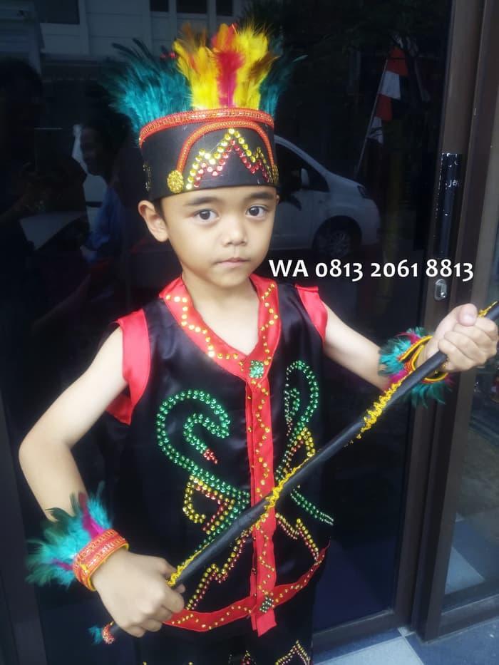 Terbaru! Dayak Sdkls4-6 Lengkap Lengkap | Baju Adat Kostumanak Karnaval Parade - ready stock