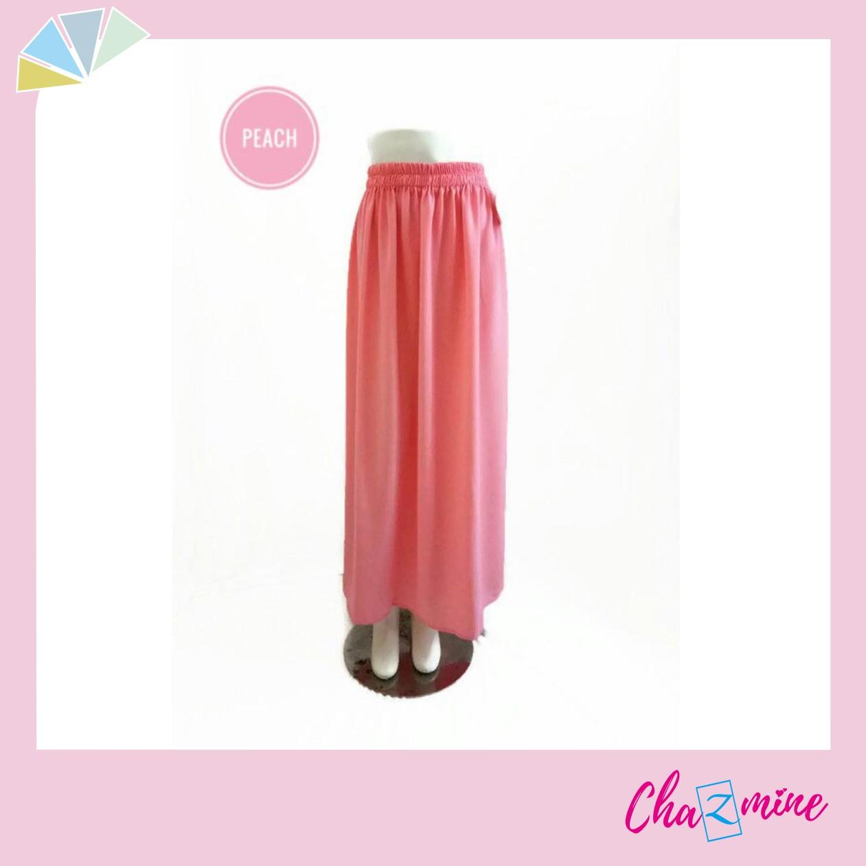 FIX Rok Polos Panjang Wolfis Premium Super Murah