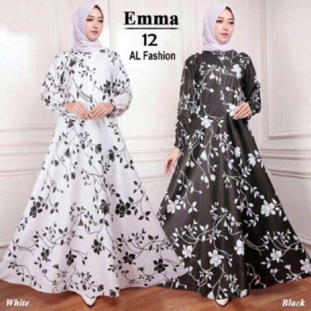 Katalog Produk Model Baju Gamis Terbaru Ibu Ibu Paling Lengkap