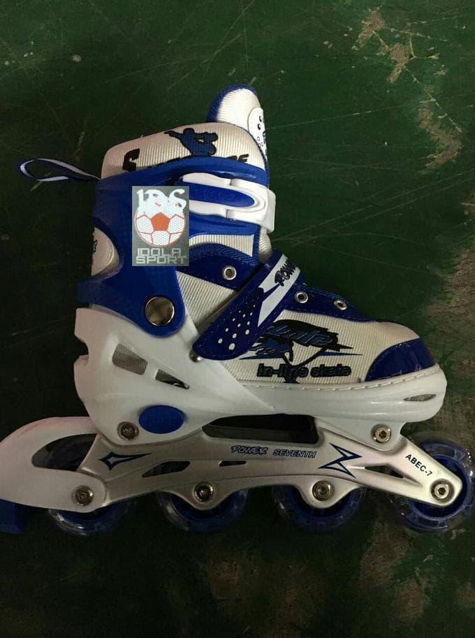 Jual Sepatu Roda / Inline Skate Power Seventh Jahit Murah Diskon