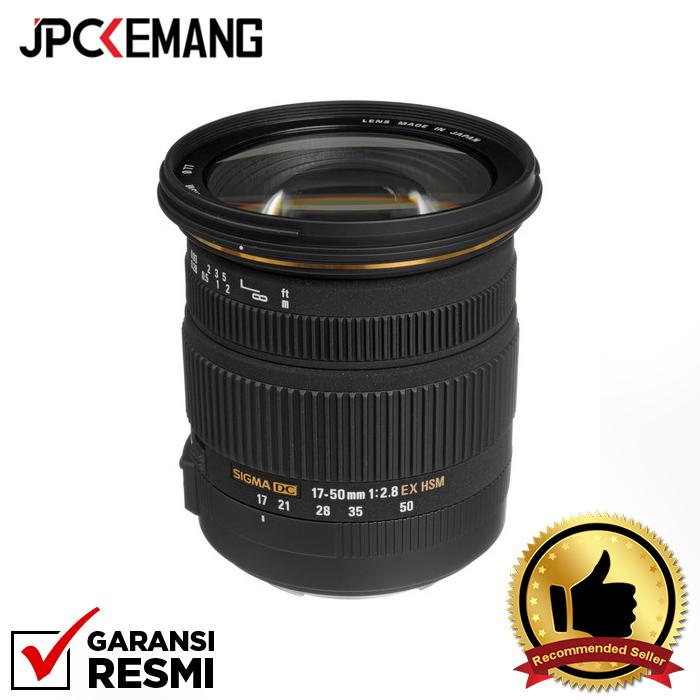 Sigma for Canon 17-50mm f/2.8 EX DC OS HSM jpckemang GARANSI RESMI