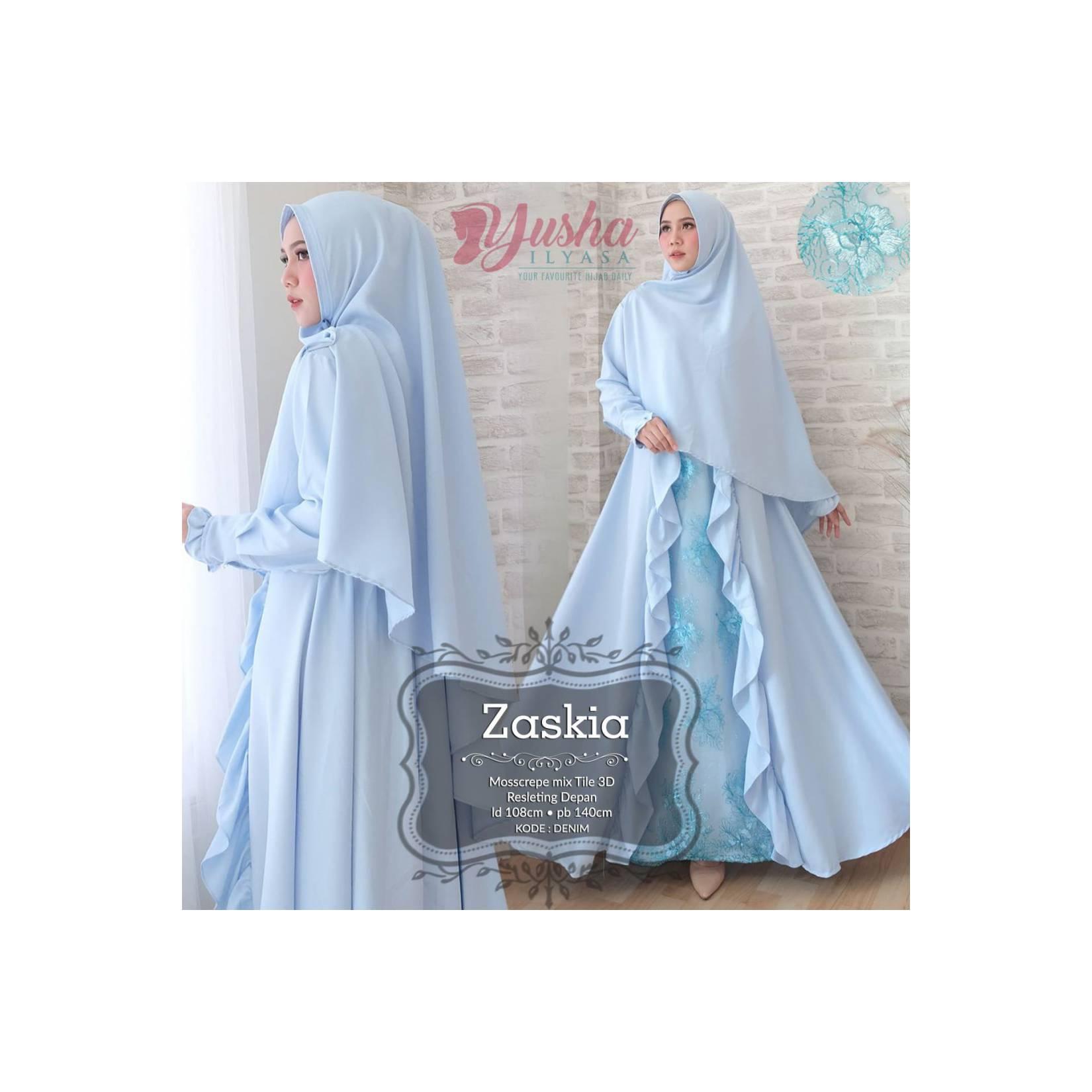 Zaskia set gamis syari