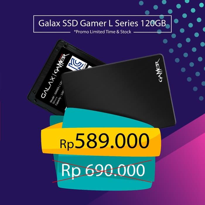 PROMO !! Galax anniversary!! GALAX SSD Gamer L Series 120GB